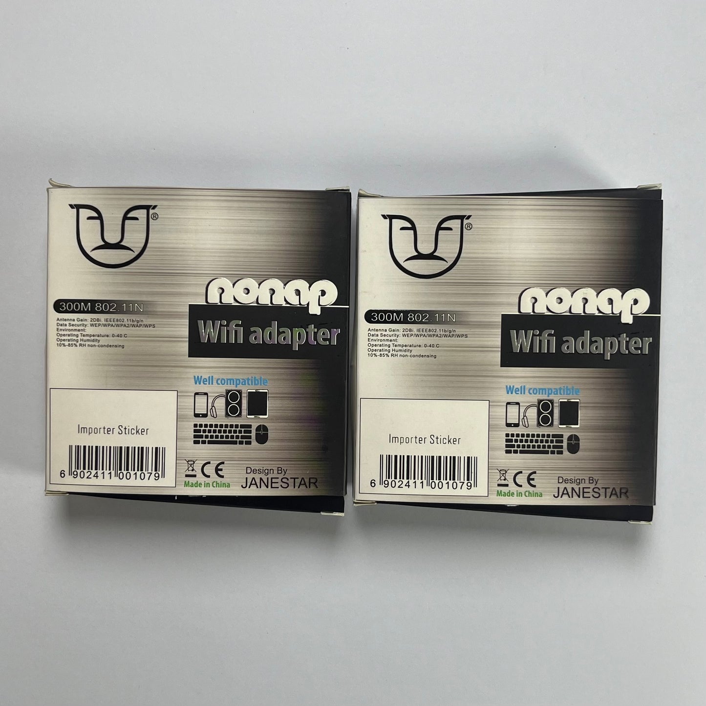 Nano WiFi USB Adapter 300Mbps | 802.11n | Plug & Play | PC & Laptop