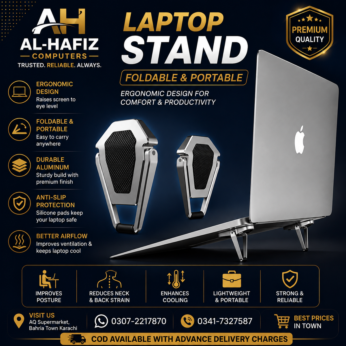 Laptop Stand Clips New