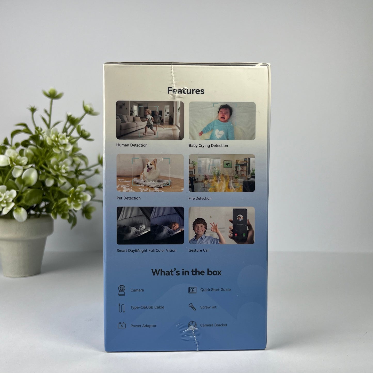 Yoosee C10 1080P WiFi Camera | Pan & Tilt | Night Vision | Two-Way Audio