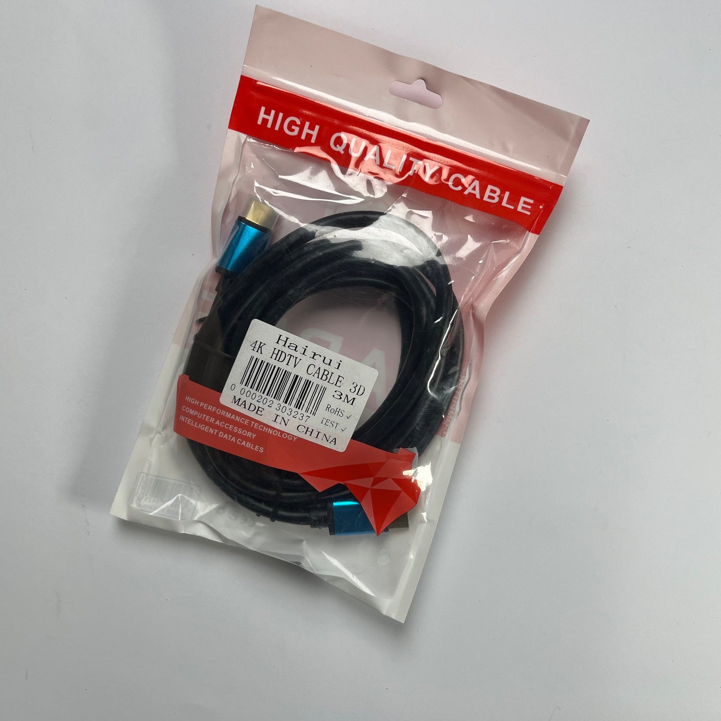 HDMI Cable 4K Version 2.0 | 3 Meter High-Speed HDMI Cable | 4K Ultra HD for TV, Monitor, PS4/PS5, PC & Laptop