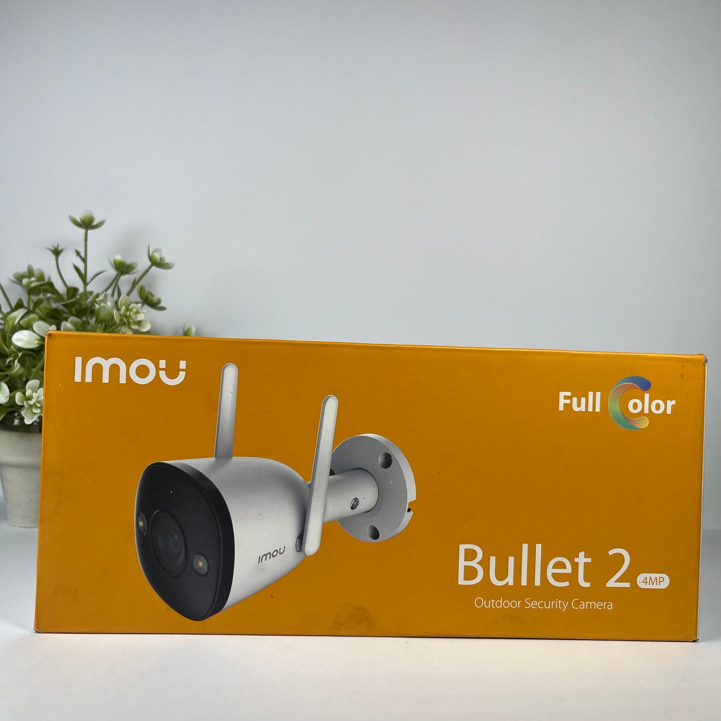 IMOU Bullet 2 4MP 2K Outdoor Camera | Color Night Vision | Spotlight | Siren