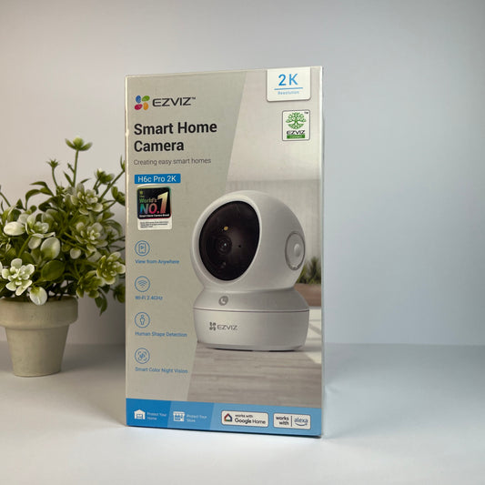 EZVIZ H6c Pro 2K WiFi Camera | Pan & Tilt | Auto Tracking | Night Vision