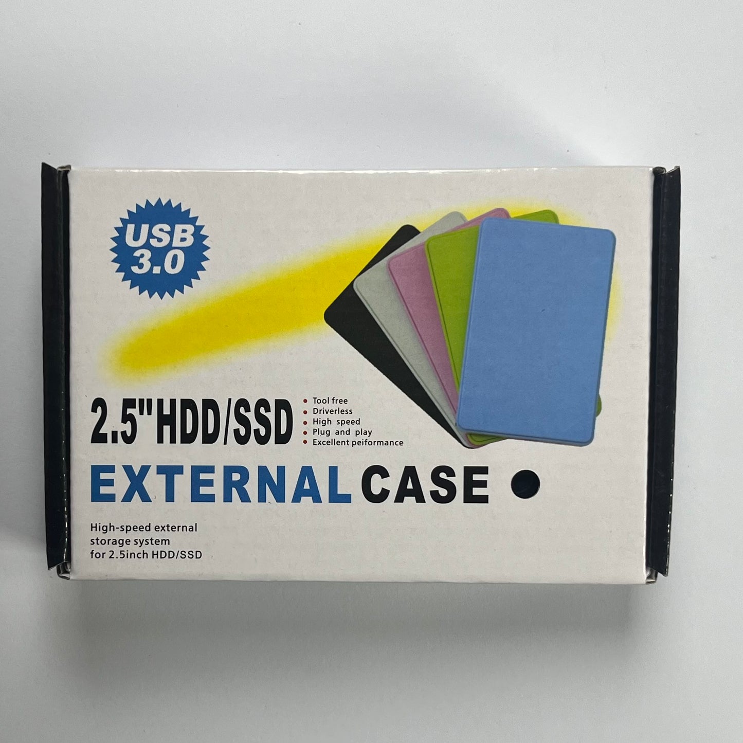 2.5" USB 3.0 HDD/SSD Enclosure | SATA Adapter | Tool-Free | Portable