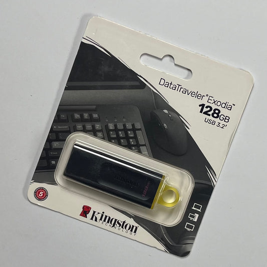 Kingston 128GB USB 3.2 Flash Drive | High-Speed Pen Drive | Portable Data Storage for PC, Laptop & TV