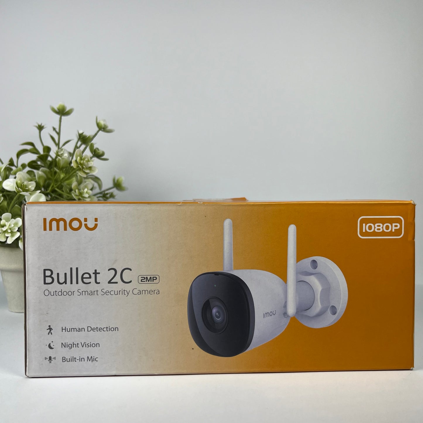 IMOU Bullet 2C 1080P Outdoor WiFi Camera | IP67 | Night Vision | AI Detection