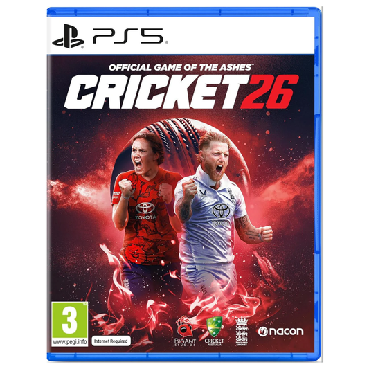 Cricket 26 – PS5 Game | Official Ashes Cricket | Blu-ray Disc