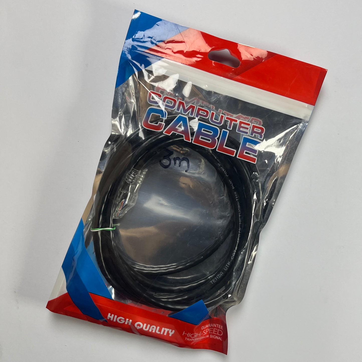 Ethernet LAN Cable 3M | Cat6 High-Speed Network Cable | RJ45 Internet Cable for Router, PC, Gaming & Office