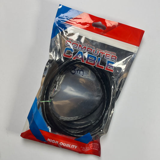 Ethernet LAN Cable 3M | Cat6 High-Speed Network Cable | RJ45 Internet Cable for Router, PC, Gaming & Office