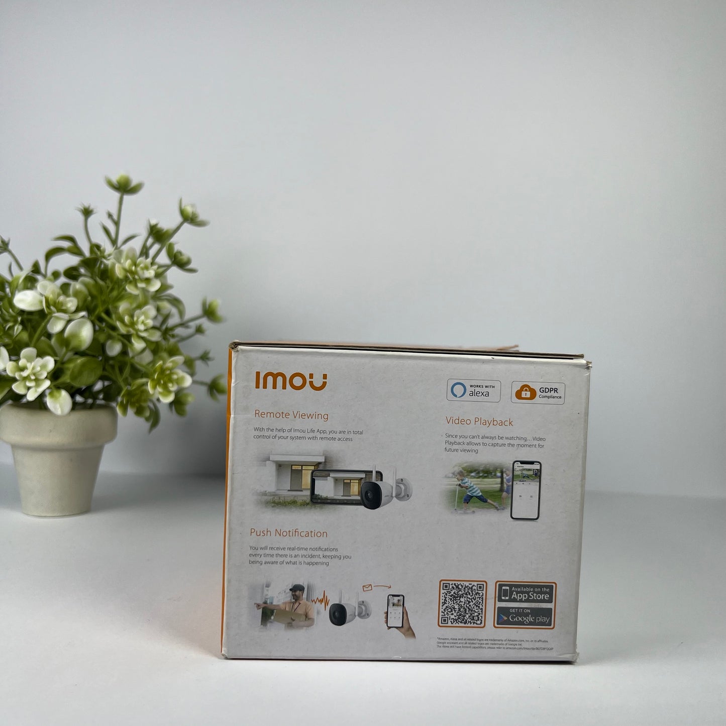 IMOU Bullet 2C 1080P Outdoor WiFi Camera | IP67 | Night Vision | AI Detection