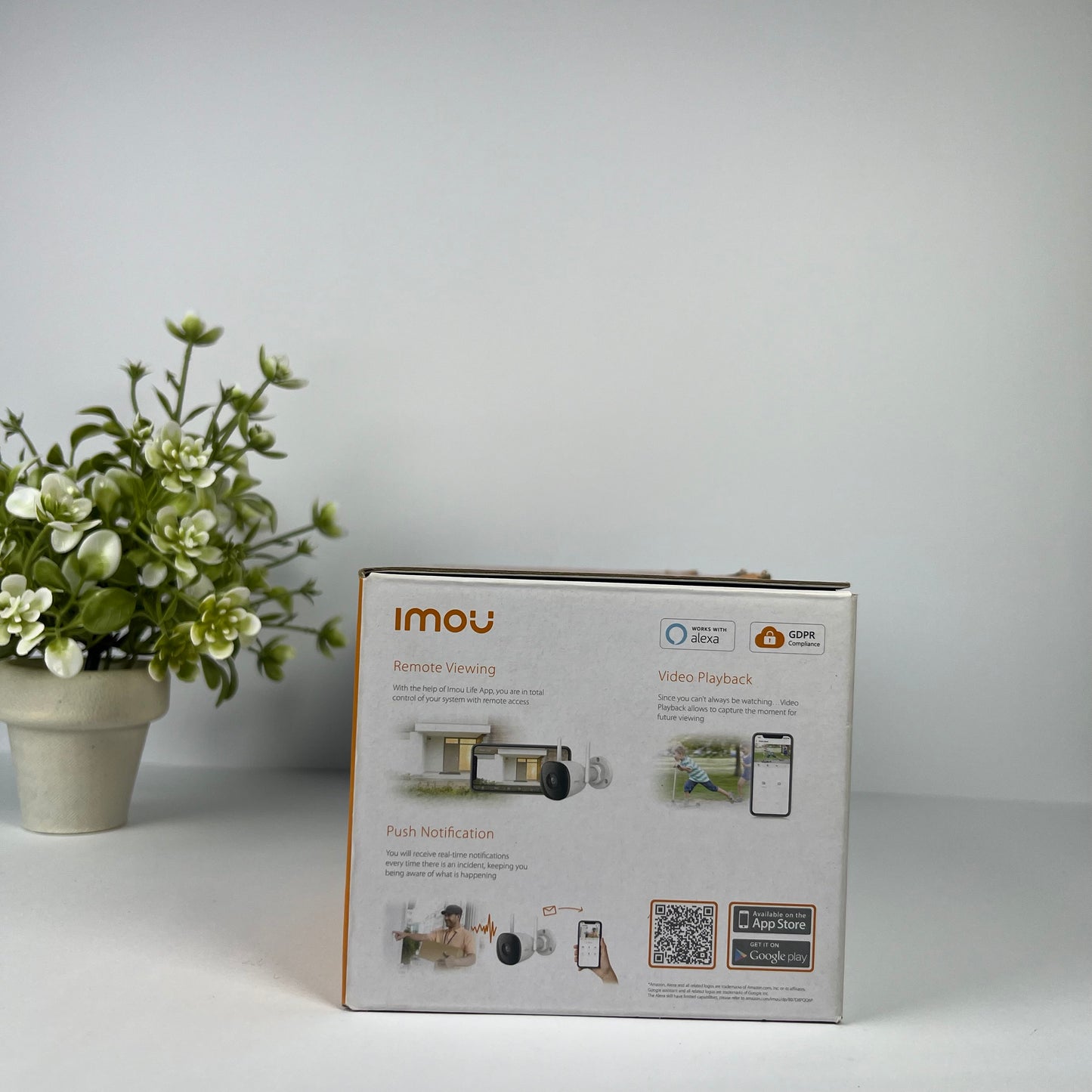 IMOU Bullet 2C 4MP 2K Outdoor WiFi Camera | IP67 | AI Detection | Night Vision