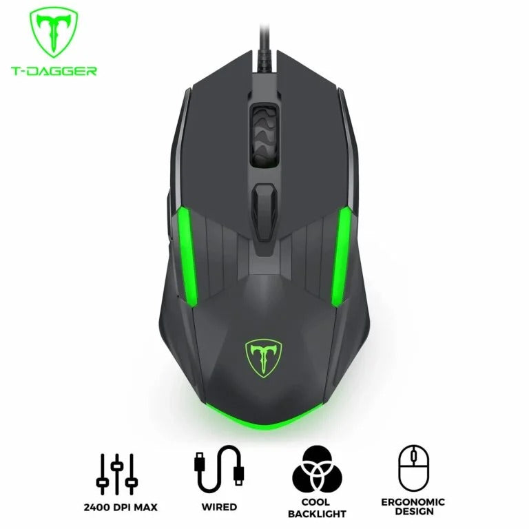 T-Dagger Blaze TGM116 Gaming Mouse | 7200 DPI | RGB | Wired