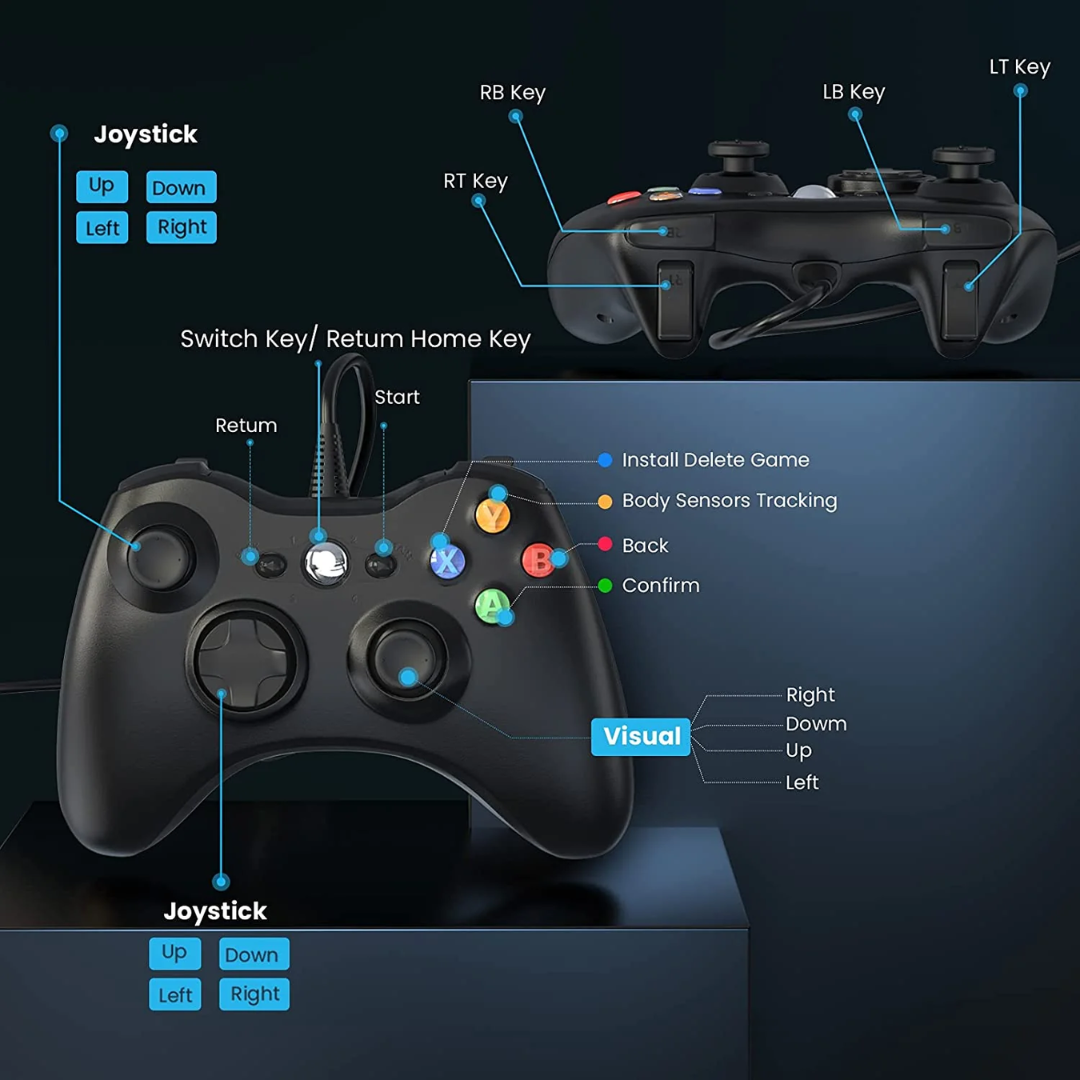 Xbox 360 Wired Controller | USB | Xbox 360 & PC