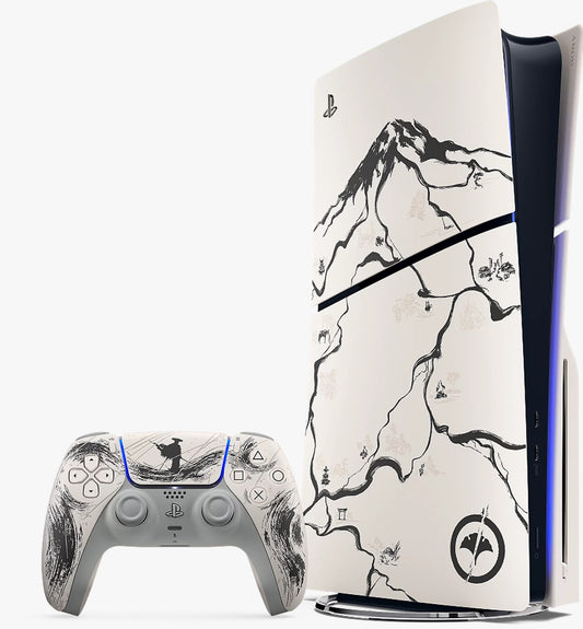PS5 Slim – Ghost of Yōtei Black Limited Edition Bundle | 1TB Disc